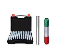 DAISHUJIE Calibre de Pasador Juego de 51, 91, 98 y 101 calibradores de precisión de Acero de Paso de 0,01 mm, Calibre de Orificio de tapón Liso, Herramienta de medición de pasadores(1-10.00mm 91pcs)