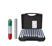 DAISHUJIE Calibre de Pasador Juego de 51, 91, 98 y 101 calibradores de precisión de Acero de Paso de 0,01 mm, Calibre de Orificio de tapón Liso, Herramienta de medición de pasadores(0.5-1.00mm 51pcs)