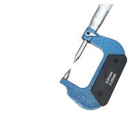 Micrómetro 0-25 mm 25-50 mm 50-75 mm 75-100 mm 0,01 mm Micrómetro de doble punta con caras de medición de carburo(0-25mm)