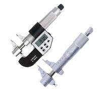 DAISHUJIE Micrómetro Interior Micrómetro Digital 5-30 mm 25-50 mm 50-75 mm 75-100 Micrómetro Interior 0,001 mm Pulgadas/mm Calibrador electrónico Medición de precisión(Digital 25-50mm)