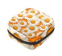 Daisy-1492 - Kit de primera menstruación para niñas, bolsa menstrual de tampón, soporte para almohadilla de lactancia con cremallera, organizador de servilletas sanitarias