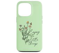 Daisy Bee tee Enjoy The Little Things - Camiseta Floral de Verano para Mujer Carcasa para iPhone 13 Pro