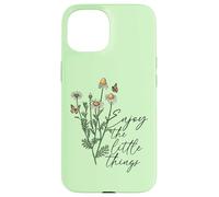 Daisy Bee tee Enjoy The Little Things - Camiseta Floral de Verano para Mujer Carcasa para iPhone 15