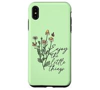 Daisy Bee tee Enjoy The Little Things - Camiseta Floral de Verano para Mujer Carcasa para iPhone XS MAX