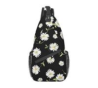 Daisy Bolso Bandolera Daisy Bolso Bandolera de Pecho para Hombre, Ligero, para Senderismo y Viajes