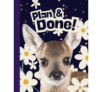 Daisy & Deer Plan and Done: Daily Timetable 120 page, Glossy Cover