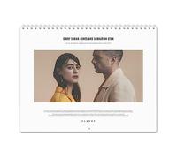 Daisy Edgar-Jones & Sebastian Stan - Flaunt - Calendario de pared 2026