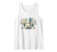 Daisy Flower GNOME Graphic For Painter Who Loves Painting Camiseta sin Mangas