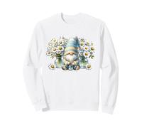 Daisy Flower GNOME Graphic For Painter Who Loves Painting Sudadera