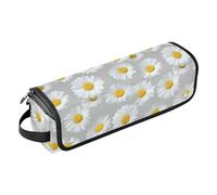 Daisy Gray Hot Hair Tools Bolsa de viaje para rizador, plancha plana, secador de pelo, organizador portátil para mujeres, artículos esenciales de viaje, tapete resistente al calor, esencial portátil