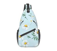 Daisy Men's Sling Backpack, Travel Hiking Day Bag Crossbody Shoulder Bag.