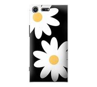 Daisy White Flowers Funda Carcasa Case para Sony Xperia XZ Premium
