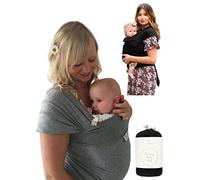 DaisyGro, Portabebés Cuddle Time extra suave para tu bebe, 2 tamaños, gris o negro
