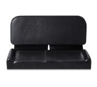 DaisyInner Asiento doble para Go Kart Parts ajustable, sillín de 2 plazas para vehículo de equilibrio de carreras, color negro