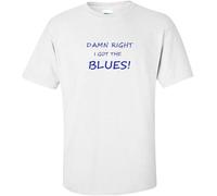daitou Damn Right I Got The Blues T Tshirts Camisetas y Tops - BB Freddie Albert King Buddy Guy Hendrix(Medium)