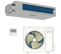 Daitsu Atlas Ii Acd-60-Tk-Dbs Blanco - Aire Acondicionado Cassette 13757 Frig. / 16000 Kcal.