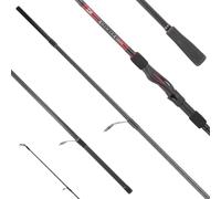 Daiwa - 23 Ninja Spinning - 8'0'' / 244 ft/mm - 10' 35g - Peso: 139 g - Secciones: 2 - Tamaño: 127 cm