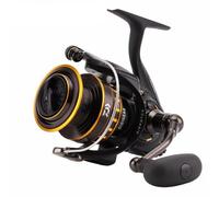 Daiwa - Carrete de pesca BG3500 - Para agua salada 2500-8000 - Negro/Oro - Hilo fijo