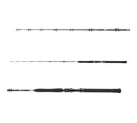 DAIWA BG Big Game - Caña de pescar de agua salada de 20-30 libras, 5.50 pies, 3 partes, acción progresiva, juego grande