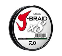 Daiwa Bobina de Relleno J-Braid Grand 8 x 300 Yardas, Color Verde Oscuro