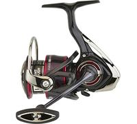 Daiwa CARRETE DE PESCA Negro, rojo, plateado
