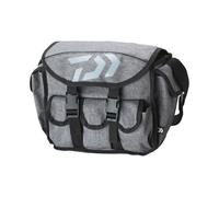 DAIWA D-Vec - Bolsa de hombro 39 x 23 cm, diseño de cebo artificial, color gris, moderno