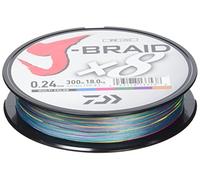 Daiwa Hilos de Pesca J-Braid X8 300 m #0.24 mm X8 Multicolor Trenzado Spinning Surfcasting Carpfishing