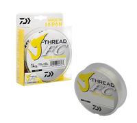 Daiwa Hilos de Pesca J-Thread FC Fluorocarbon 50 m 55 yd 0.505 mm 40 LB Fluorocarbono Spinning Surfcasting Boloñesa