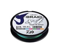 Daiwa J-Braid X4 - Sedal de Pesca Multicolor 300 m, 14,5 kg, 0,25 mm, JB4E0.25-300MU