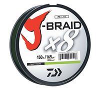 Daiwa J-Braid x8 - Carrete de Pesca de Repuesto, Verde Oscuro, diámetro Equivalente de monofilamento: 7,3 kg