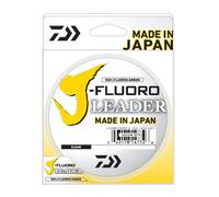 Daiwa J-Fluoro Líder de fluorocarbono Transparente con Banda de Carrete Parrallel de 12 Libras, 100 Yardas, Multicolor, Talla única