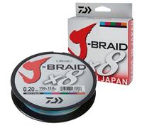 Daiwa - Jbraid 8 Braid 150, Color Multicolor, Talla 0.220 mm