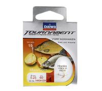 Daiwa - Lote de anzuelos para pesca (competición, 10 unidades, con 60 cm de puntera) dorado Talla:1