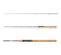 DAIWA Ninja X Solid Spin 2.10m 3-12g, 2 Piezas, Light, Fast, Caña de Spinning