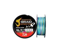 DAIWA Tresse 8 Brins J-Braid Expedition - 150 m - PE.2 - D.0.20 mm - R.16kg-35lb - Multicolor - 12552020