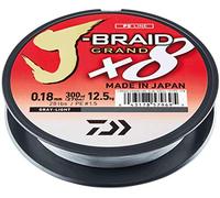 Daiwa Tresse 8 Brins J-Braid Grand X8-135m - PE.1.2 - D.0.16mm - R.10kg - Gris - 12793016