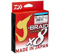 Daiwa - Tresse 8 Brins J-Braid Grand X8 Bleu - 135m - D.0.16mm - R.10kg - 12796016