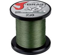 Daiwa Tresse 8 Brins J-Braid X8-1500m - PE.10 - D.0.51mm - R.56kg-123lb - Vert - 12751251