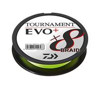 Daiwa Tresse 8 Brins Tournament 8 Braid EVO 135m - PE #0.8 - D.0.10mm - R. 6.7kg/14.7lb - Chartreuse - 12761010