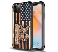 DAIZAG Compatible con Funda para iPhone 13 Mini No me pises Madera