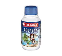 DAJANA Acondicionador Aquasan con Aloe Vera, Anticloro Instantáneo Que Elimina Cloro, Cloraminas y Metales Pesados, Efecto Calmante y Protector de Mucosas para Peces, 100ml
