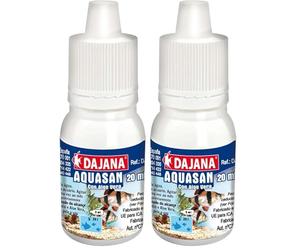 Dajana DJ100B Acondicionador Aquasan con Aloe Vera (Paquete de 2)