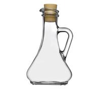 Dajar PASABAHCE Jarra de Cristal con Cierre, 260 ml, Botella de Aceite, vinagre, Botella de Cristal para llenar herméticamente con asa, Apta para lavavajillas
