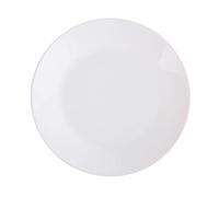 Dajar Zelie Arcoroc - Plato Llano (25 cm, Cristal), Color Blanco