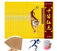 DAJASD Parches de Tigre Chino, 120 PCS Parches Para El Dolor, Parches de Tigre, Parche para Aliviar el Dolor para Rodilla,Cuello,Hombros,Dolores Musculares