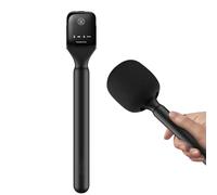 DAJASD Soporte de micrófono para Dji Mic 1/2, Rode Wireless Go II, adaptador de mano con protección contra el viento, soporte de micrófono Lavalier inalámbrico para DJI Osmo Pocket 3 Mic 2 G1/A2