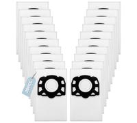 DAJAVE 20 unidades KFI 357 bolsas para aspiradora Kärcher MV4,5,6/ WD4,5,6/ WD4000-WD5999, bolsas de aspiradora compatibles con Vorwerk Kobold MV4,5,6/ WD4,5,6/ WD4000-WD5999