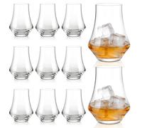 DAJAVE Nachtmann - Juego de vasos de whisky (12 unidades, 335 ml, reutilizables)