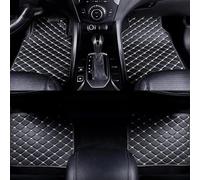 DAJINGFEI 4 Piezas Alfombrillas Coche para Lexus NX 2 (AZ20) 2021-2024, Cuero Alfombrillas Coche Alfombrillas Automóvil Ajustables Antideslizantes Impermeable,B