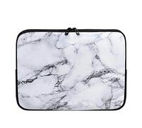 Dajingkj Funda para portátil de 15 pulgadas, color blanco, para ordenador portátil, para mujer, resistente al agua, neopreno, funda protectora para MacBook Mac Air Pro Retina
